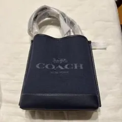 COACH ショルダーバッグ ネイビー