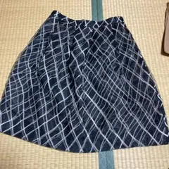 LOUNIE チェック柄 フレアスカート 40のサムネイル
