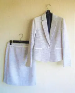 コムサイズム フォーマル ツイード セットアップスーツ卒園式 卒業式 入学式