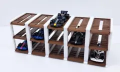 1/64サイズ■ 立体駐車場タイプディスプレイ■15台展示可■トミカプレミアム◇のサムネイル