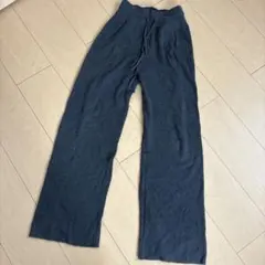 ユニクロ　リブニットパンツ　Mサイズ