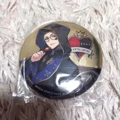 ツイステ　一番くじ　缶バッジ　式典服　トレイ・クローバー