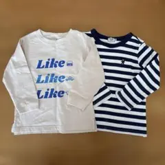 ダブルビー プティマイン ロンT 長袖カットソー 100センチ