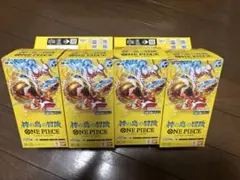 C*U様 テープ付き ワンピースカードゲーム 神の島の冒険 4BOX - メルカリ