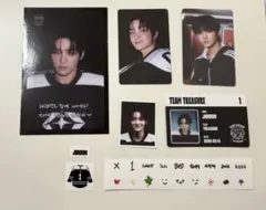 TREASURE ジフン シーグリ 2025 トレカ ステッカー id チェキ