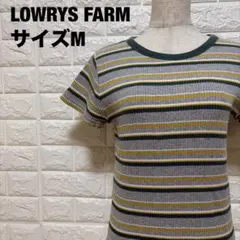 LOWRYS FARMボーダー柄 半袖カットソー カジュアル 春夏【1724】のサムネイル
