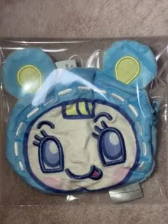ナルミヤキャラクターズ ふわふわフェイスポーチ ブルーベリエちゃん