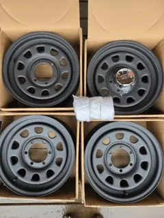 【中古美品】デイトナ16インチx7J ブラック　ハイエースシエラ等に 2026年最新】DAYTONA 16インチの人気アイテム - メルカリ