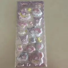 My Melody & Kuromi 立体シールセット