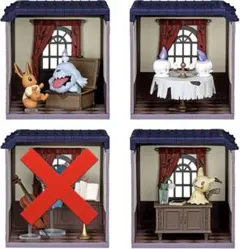 ポケモン 真夜中の不思議な屋敷2 イーブイ ボチ ヒトモシ ミミッキュ セット