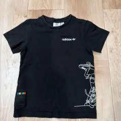 adidas スケートボードキャラクター Tシャツ 100cm