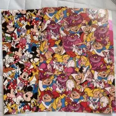 ディズニー　ミッキー＆アリス キャラクタークリアファイル A4