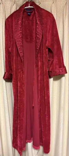 Charter Club ガウンコート 赤 レッド 古着 ヴィンテージ