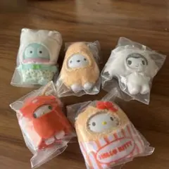 ちびっとも　キャラクターキーホルダーセット