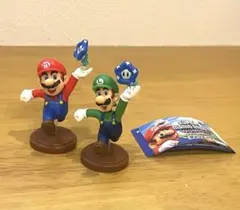 チョコエッグ　マリオ＆ルイージ　2体セット