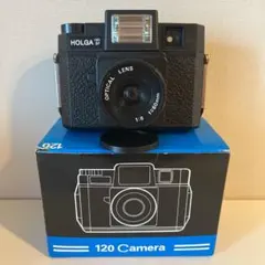 未使用品！【HOLGA 120 GCFNSET トイカメラ (ブラック)】 HOLGA 120 GCFN ¥3,680（中古 フィルムカメラ 中判 スクエア