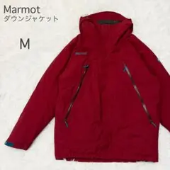 Marmot ダウンジャケット フード付き ナイロン M ブラック ブルゾン