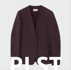 PLST コンフォートリュクスカラーレスジャケット