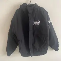 『美品』XLARGE ブラック フード付きジャケット