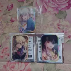 プロセカ　スクエアバッジ　白石杏　小豆沢こはね　草薙寧々