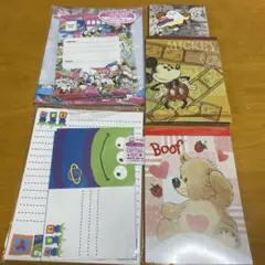 ディズニーレターセット　平成レトロ