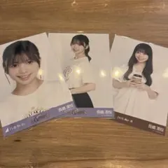 乃木坂46 14thBDライブT 白シャツ ✕ スキニーデニム　長嶋凛桜