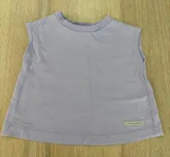 薄紫ノースリーブタンクトップ 80cm