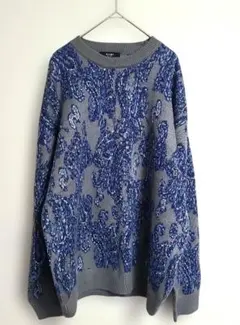 新品未使用 ペイズリー ジャカード ニット BEAMS HEART ビームス