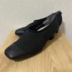 ［美品］撥水加工fitfit フィットフィット ストレッチパンプス 24.0