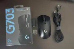 【ゲーミングマウス】Logicool G703 本体（箱、付属品付き）