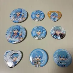 すとぷり　ころん　缶バッジ9点セット