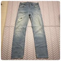 リーバイス 501 デニムパンツ ジーンズ 古着 ビンテージ ダメージ色落ち32