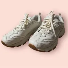 SKECHERS D’Lites 23.5cm アイボリー／ベージュ系