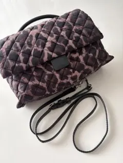 ポティオール　ショルダーバッグ　レオパード