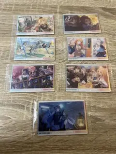 学マスウエハース3|サポカ7種コンプリートセット