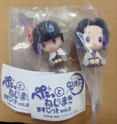 鬼滅の刃 ぺたっとねじまきますこっと vol.2 胡蝶しのぶ 栗花落カナヲ