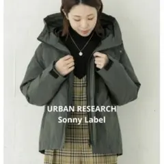 URBAN RESEARCH Sonny Label フード付きダウンジャケット