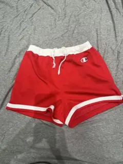 Champion チャンピオン ショートパンツ 日本製 赤 白 90sのサムネイル