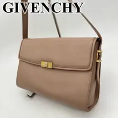 y2k GIVENCHY ワンショルダーバッグ　ボックス型　4Gロゴ　ブラウン y2k GIVENCHY ワンショルダーバッグ ボックス型 4Gロゴ ブラウン
