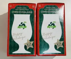 ミセスグリーンアップル キリン グリーンラベル コラボ 足つきグラス 2個