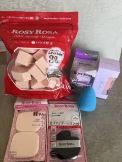 ROSY ROSA ＆be リリミュウ スポンジ パフ セット