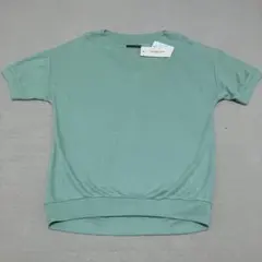 aquagarage アクアガレージ Vネックトップス L ミント タグ付き