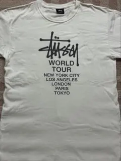 Stussy ワールドツアー Tシャツ Mサイズ