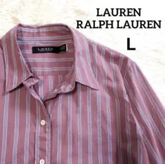 LAUREN RALPH LAUREN 長袖シャツ L