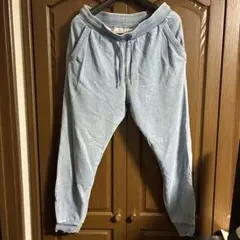スウェットパンツ ジョガーパンツ ブルー　XLサイズ