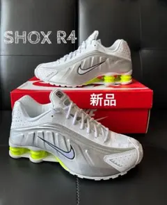 【新品】SHOX R4 ホワイト シルバー 27cmのサムネイル