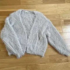 favori シャギー　ルーズニット　カーディガン　38