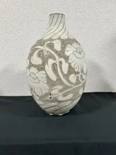 有光武元 かき落とし花瓶 大洞陶房 - メルカリ