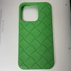 BOTTEGA VENETA グリーン iPhone14pro ケース