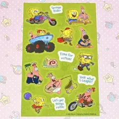 スポンジボブ シール ステッカー 正規品 ②